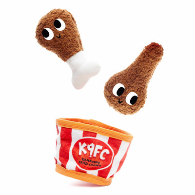 BARK Fried Chicken Bucket Toy