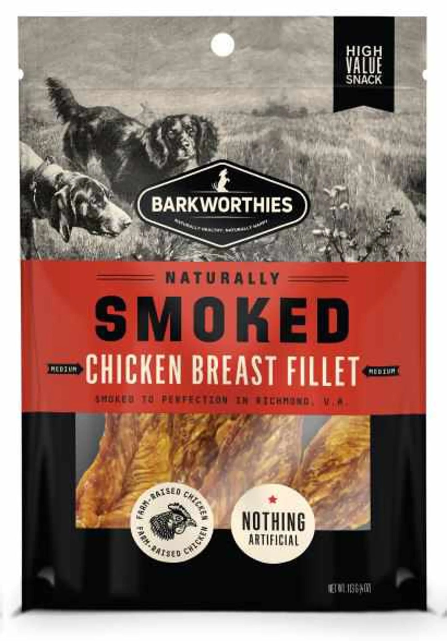 Barkworthies Smoked Chicken Fillet 4oz - Your Pet Connection