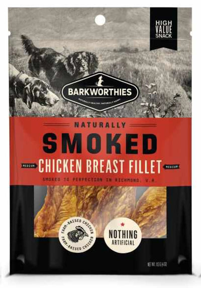 Barkworthies Smoked Chicken Fillet 4oz - Your Pet Connection