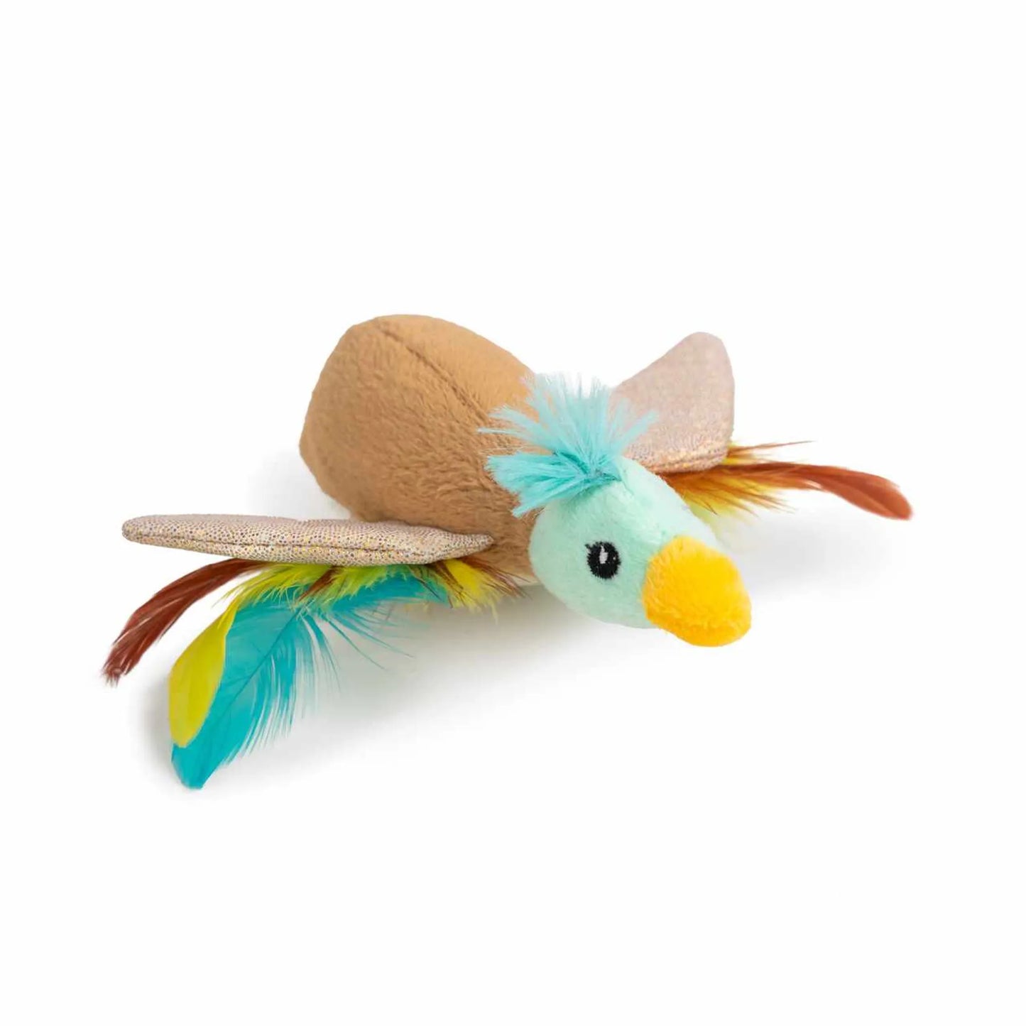 Catstages Flapperz Duck Cat Toy Brown - Your Pet Connection
