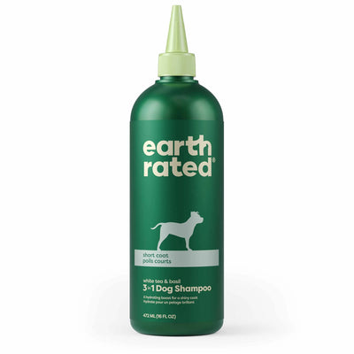 Earth Rated 3 in 1 Dog Shampoo Short Coat 16oz - Your Pet Connection