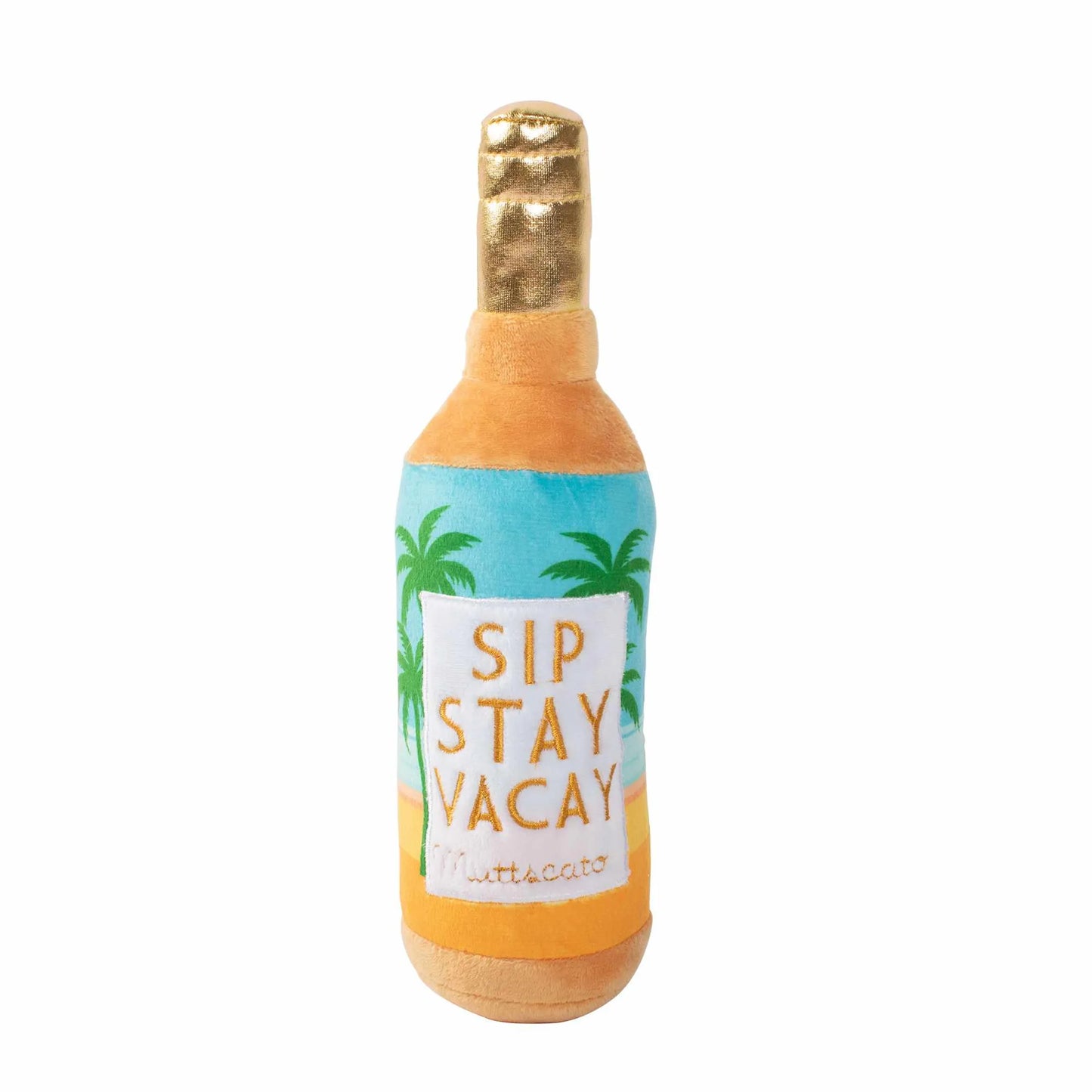 PetShop by Fringe Studio Sip Stay Vacay Plush Dog Toy - Your Pet Connection