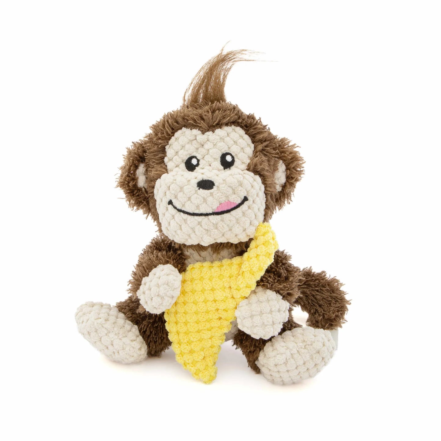 GURU Pet Company Loveys Monkey Plush Dog Toy Medium - Your Pet Connection