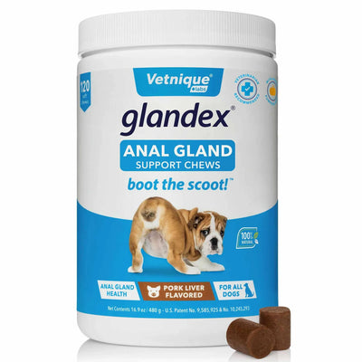 Glandex Pet Anal Gland Support Chews 120-Count