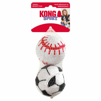 KONG Sport Bouncy Fetch Balls - 3.25 Inch
