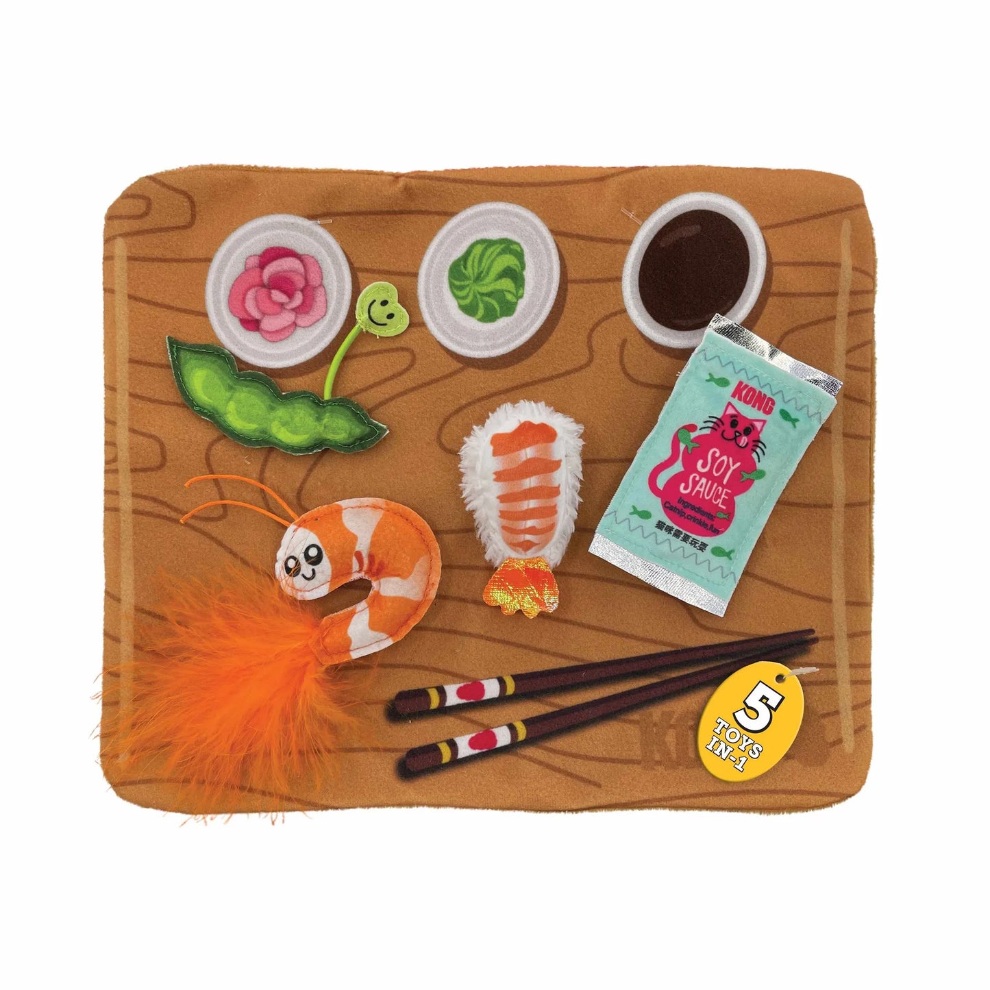 KONG Sushi Cat Toys Set