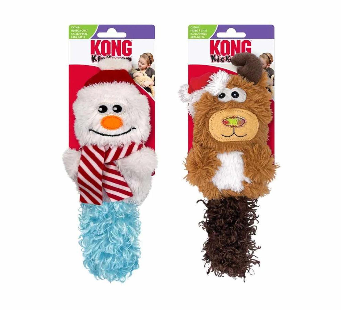KONG Holiday Kickeroo(R) Character Assorted - Your Pet Connection