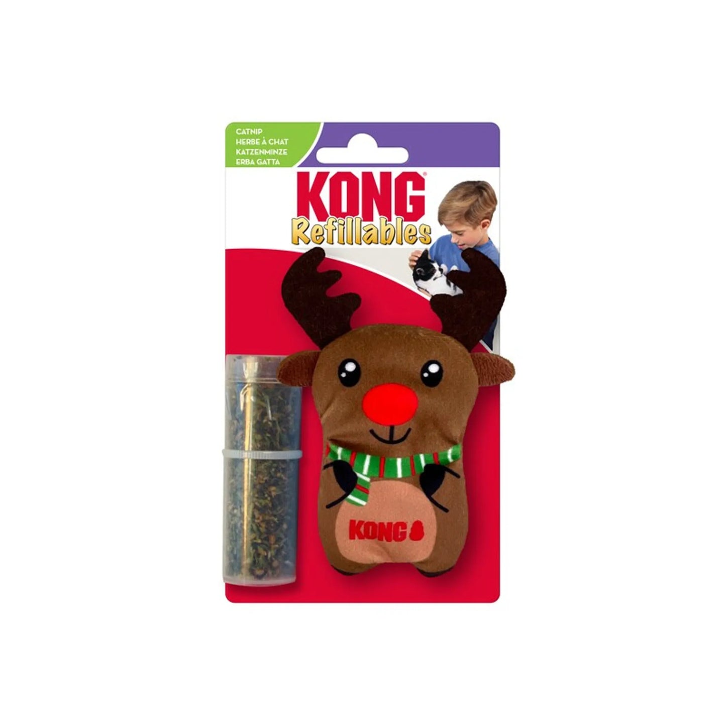 KONG Holiday Refillables Reindeer - Your Pet Connection