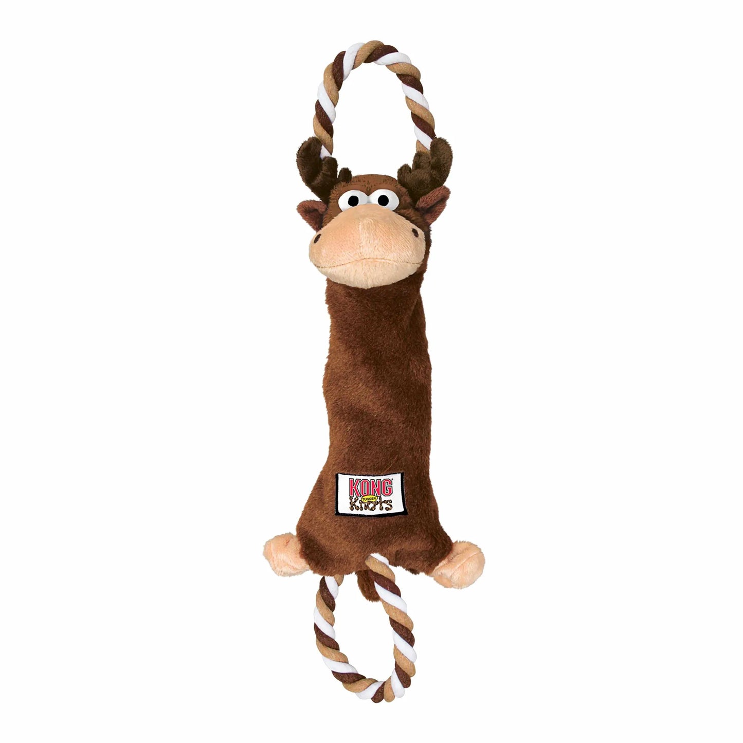 KONG(R) Tugger Knots Moose Dog Rope Toy Medium/Large - Your Pet Connection