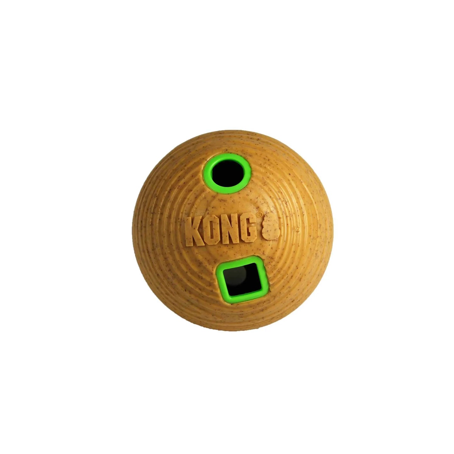 KONG(R) Bamboo Feeder Ball Dog Enrichment Toy Medium - Your Pet Connection