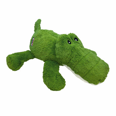 KONG Cozie Jumbo Plush Gator for Large Dogs