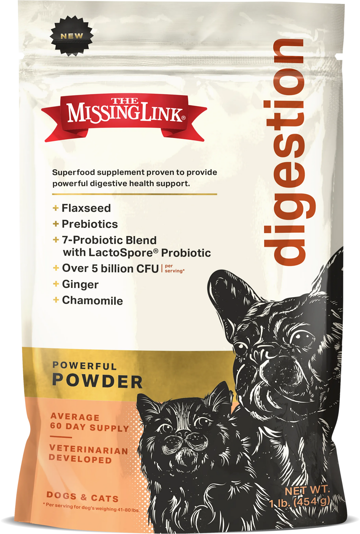 The Missing Link - Original Digestive Dog/Cat 1lb - Your Pet Connection