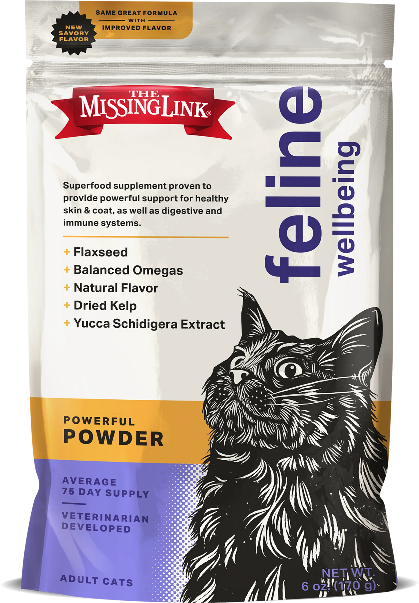 The Missing Link Feline Wellness Powder 6oz