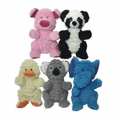 Multipet Wrinkleez Plush Dog Toy Assorted Animals 9" - Your Pet Connection