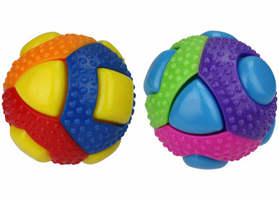 Multipet Theo TPR Ball Assorted Colors Dog Chew Toy 3" - Your Pet Connection