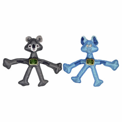 Multipet Skeleropes Dog Chew Toy Assorted Animals 15" - Your Pet Connection