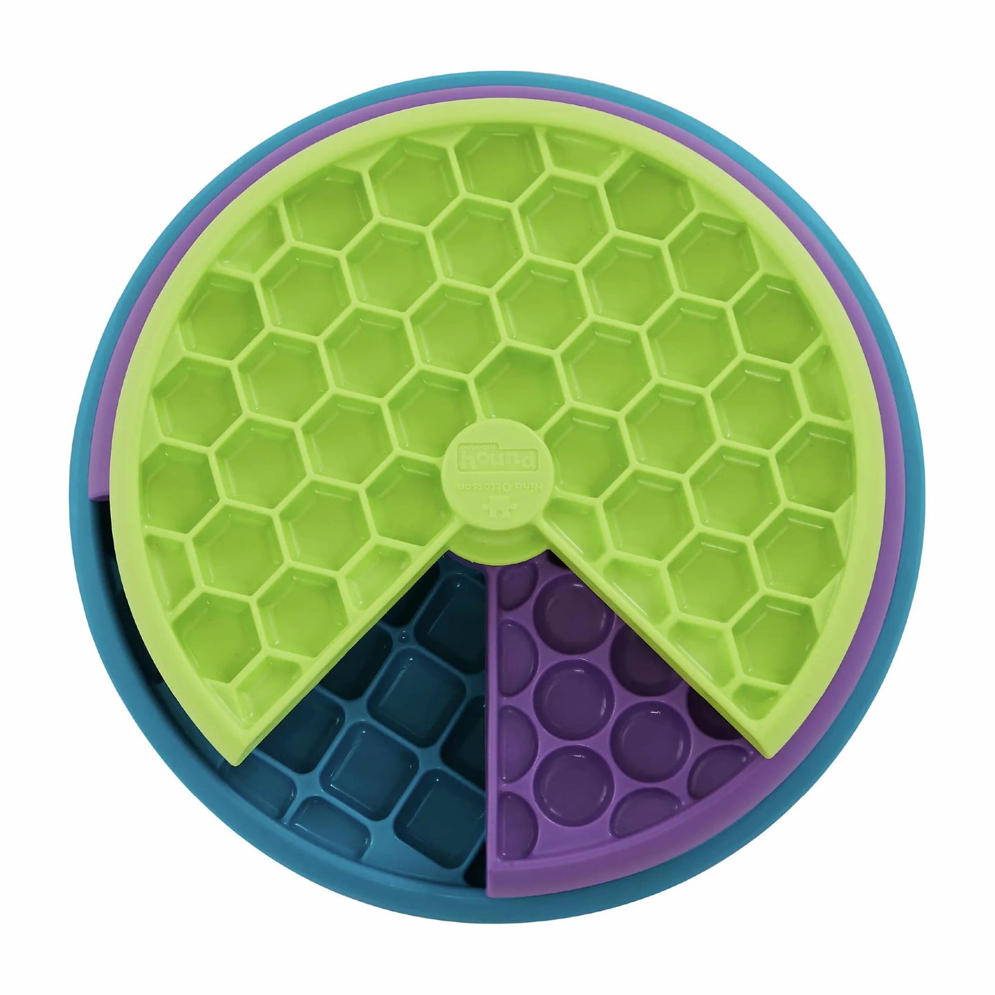 Nina Ottosson Lickin' Layers Interactive Treat Dog Puzzle Toy Multicolored Level 2 - Your Pet Connection