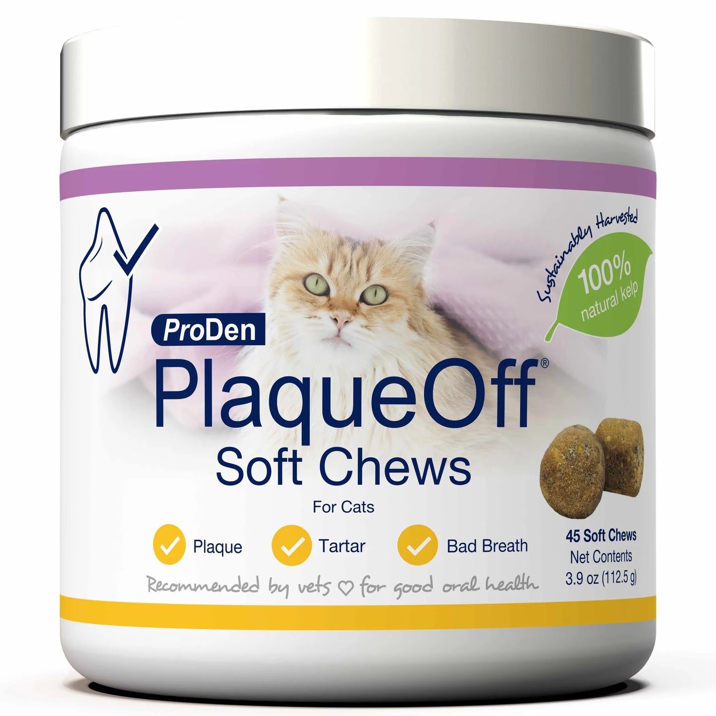 PlaqueOff Soft Chews for Pets Oral Health