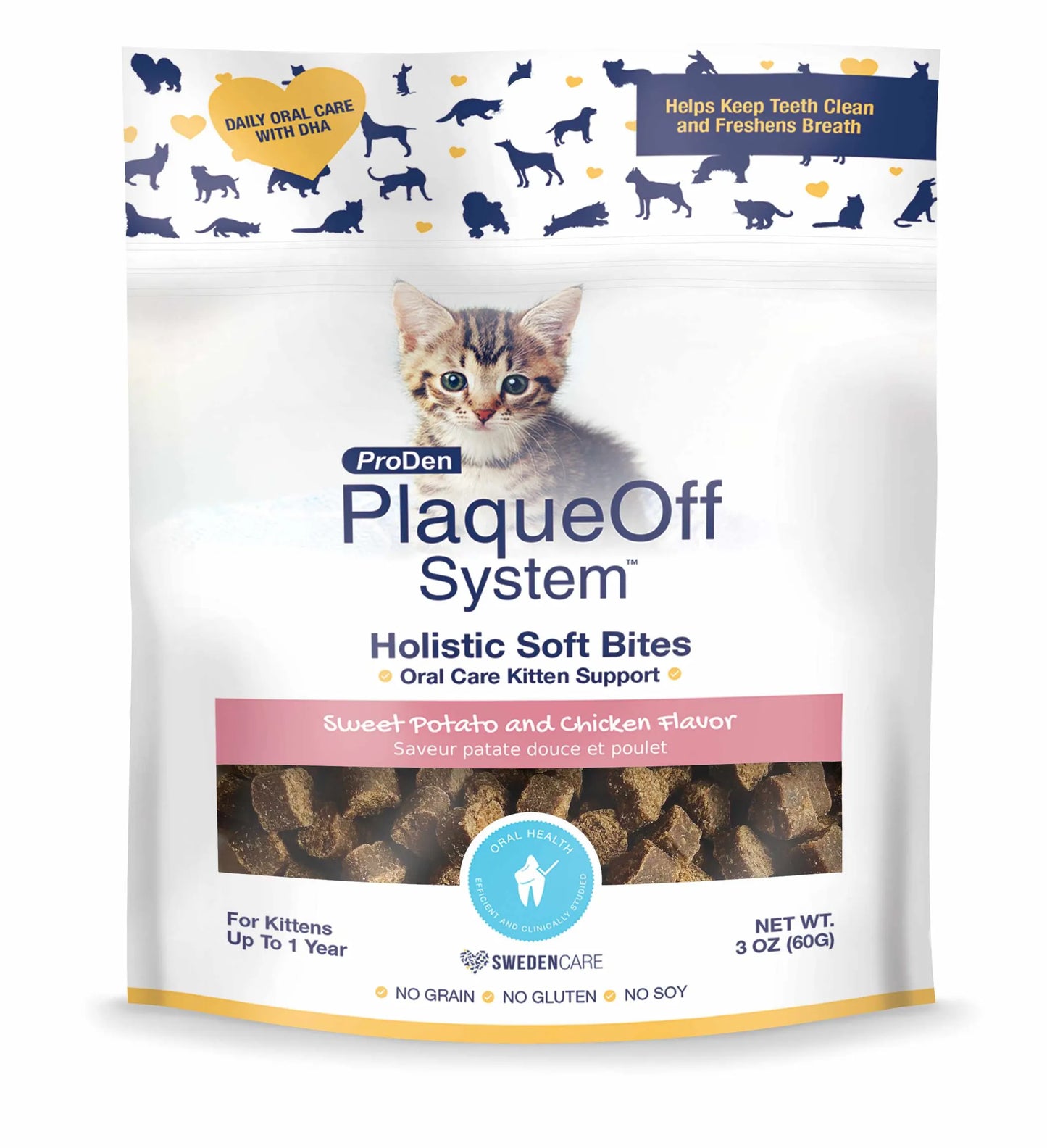 PlaqueOff Holistic Soft Bites for Kittens 3oz