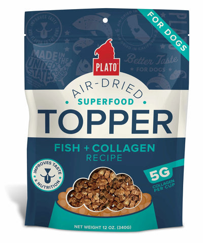 Plato Food Topper Fish & Collagen Recipe - Your Pet Connection