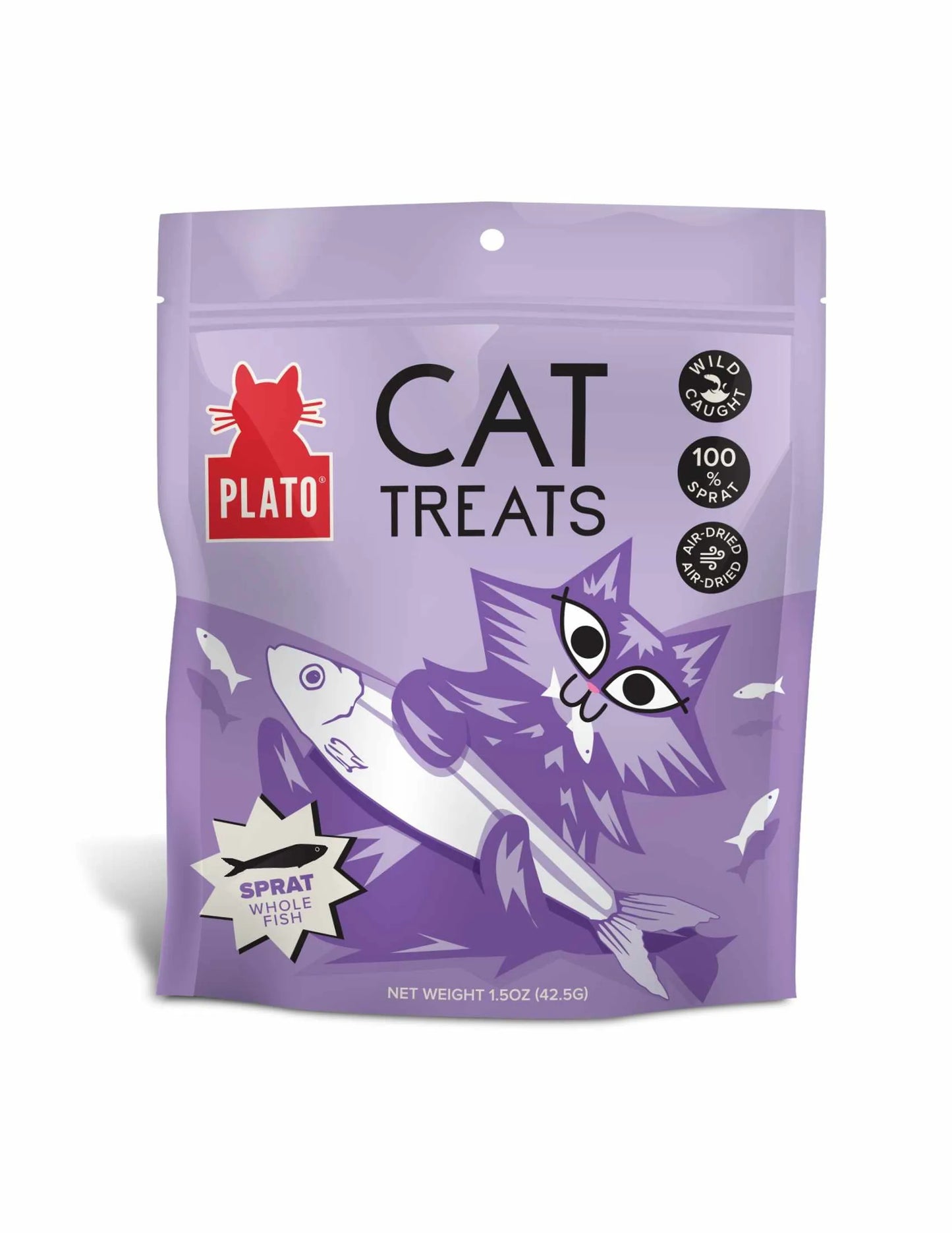 Plato Air-Dried Cat Treats Baltic Sprat 1.5oz - Your Pet Connection