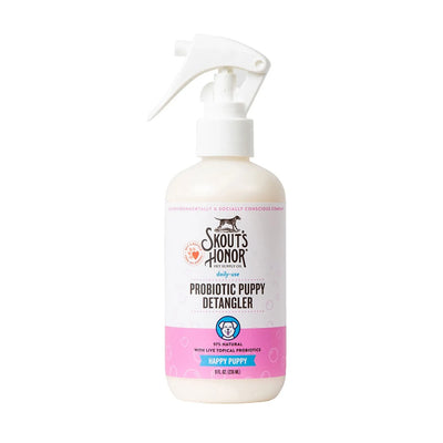 Skout's Honor Probiotic Daily Use Detangler Happy Puppy 8 oz - Your Pet Connection