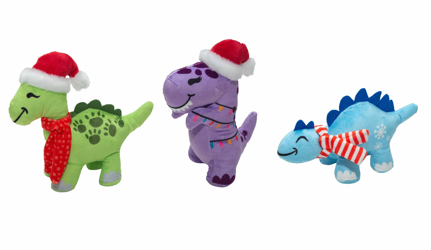 SnugArooz Dino Plush Trio 4" Set