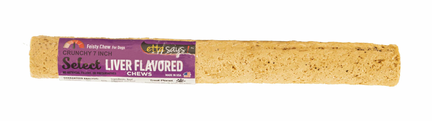 Etta Says! Select Liver Dog Chew 7" - Your Pet Connection