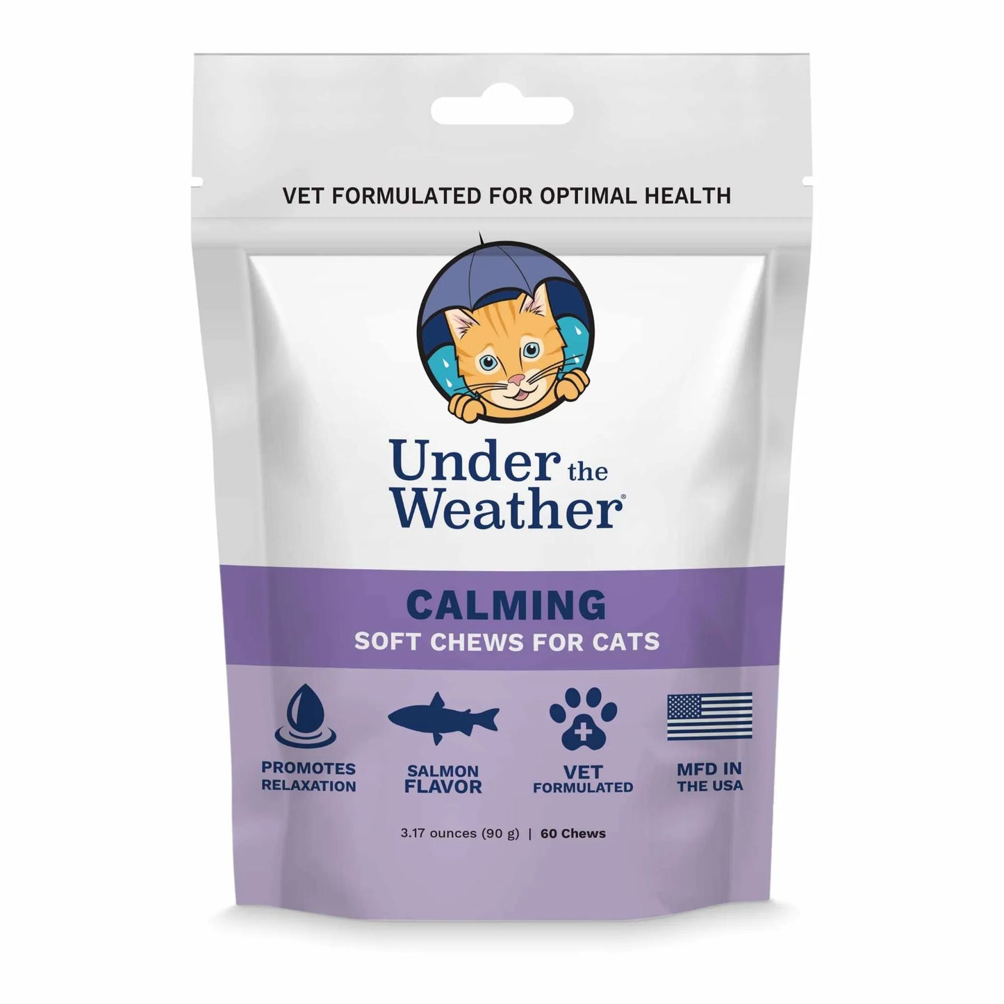 Under the Weather Calming Cat Chews 60-Count