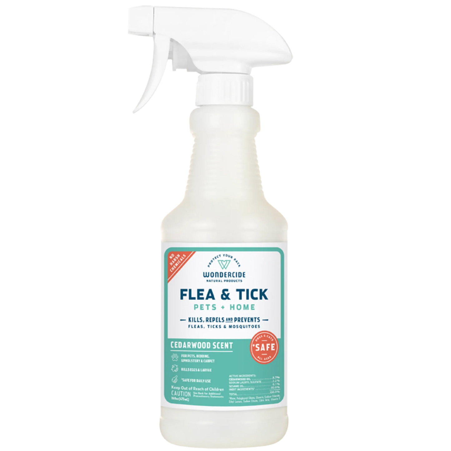 Wondercide - Flea, Tick & Mosquito Spray for Pets + Home - - Your Pet Connection