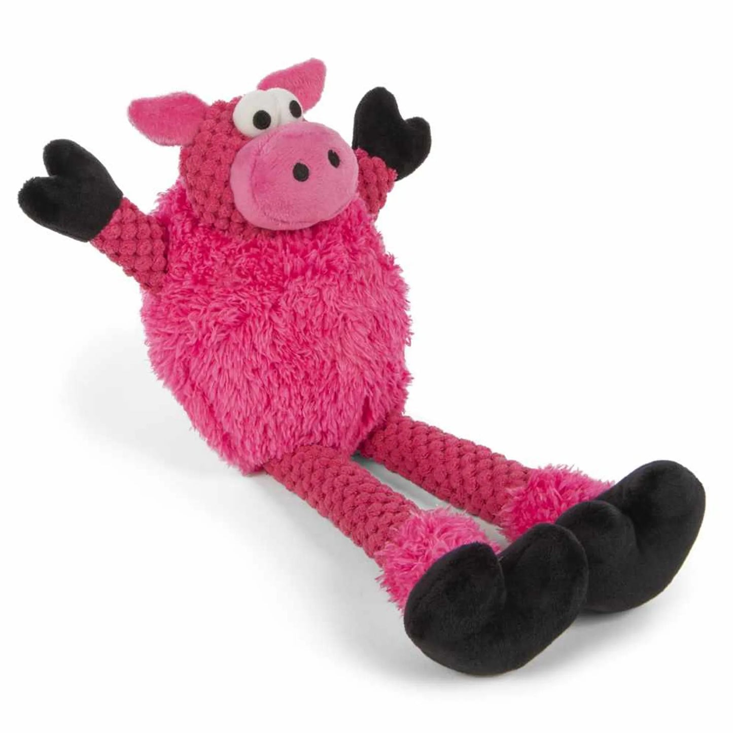 goDog Checkers Skinny Pig w/Chew Guard Plush Dog Toy - Your Pet Connection