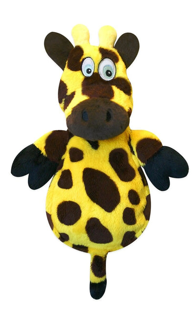 GoDog Dog Toy Silent Squeak Plush Chew Guard