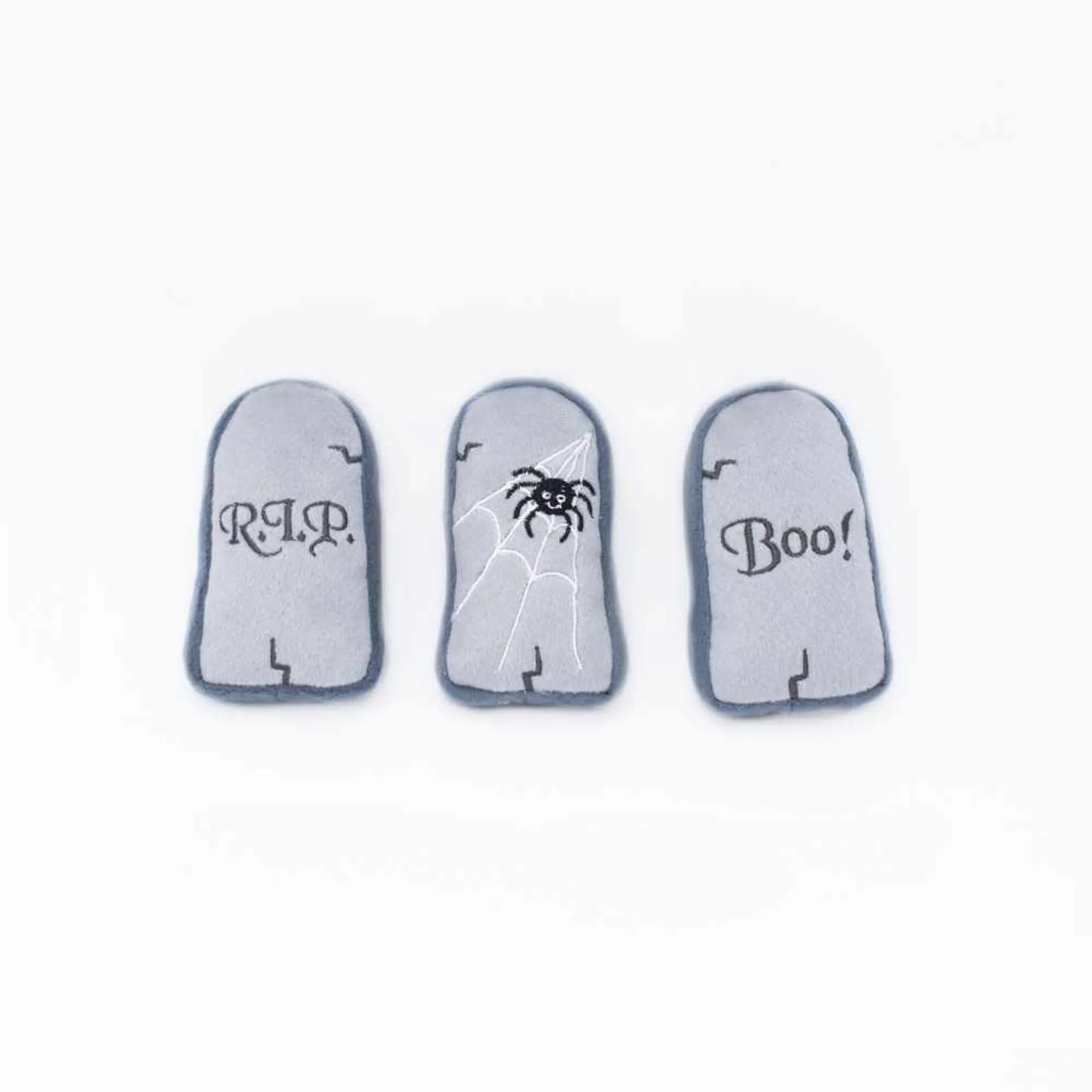 ZippyPaws Halloween Miniz 3Pack Tombstones - Your Pet Connection