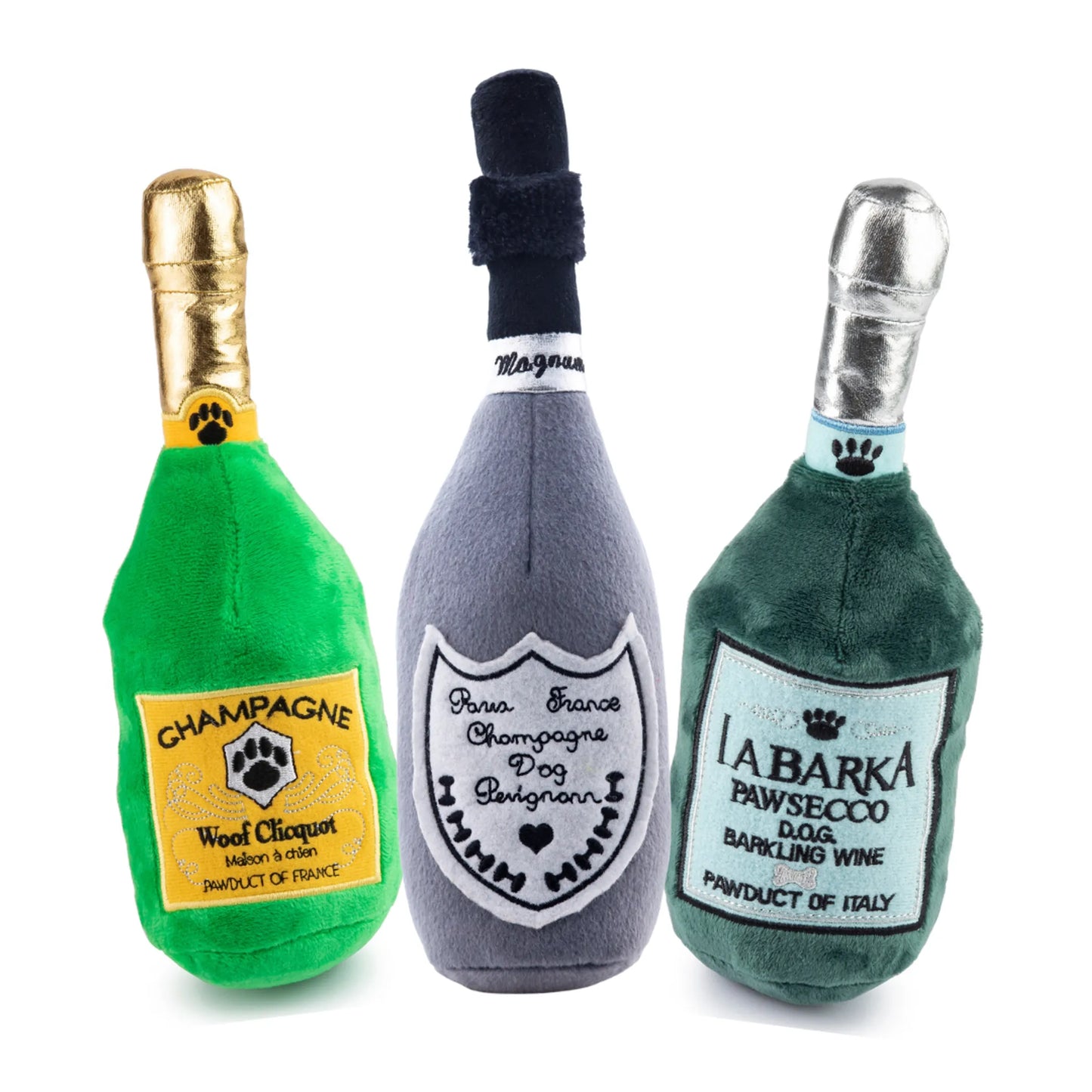 Pop The Bubbly Pawty! Squeaker Dog Toy - Your Pet Connection