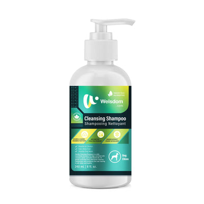 Welsdom Dog Shampoo Gentle Moisturizing All Breeds Everyday Care