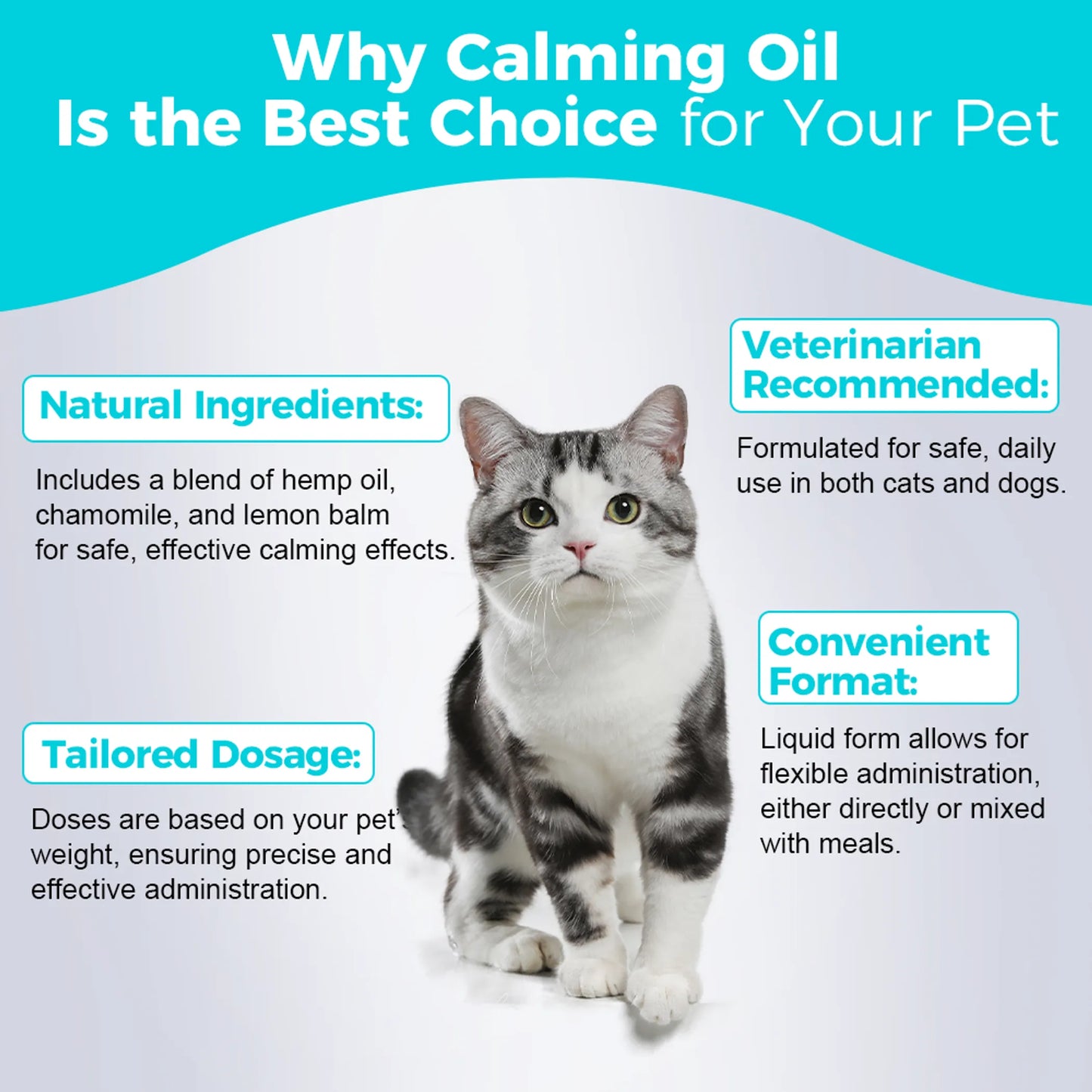 Paws & Relax! Canadian Calming Oil 60mL for Pet Tranquility