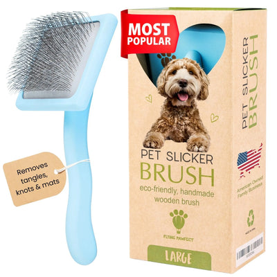 Flat Slicker Brush - Baby - Your Pet Connection