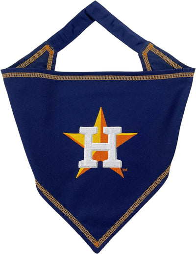 Houston Astros Tie Around Bandana - Your Pet Connection