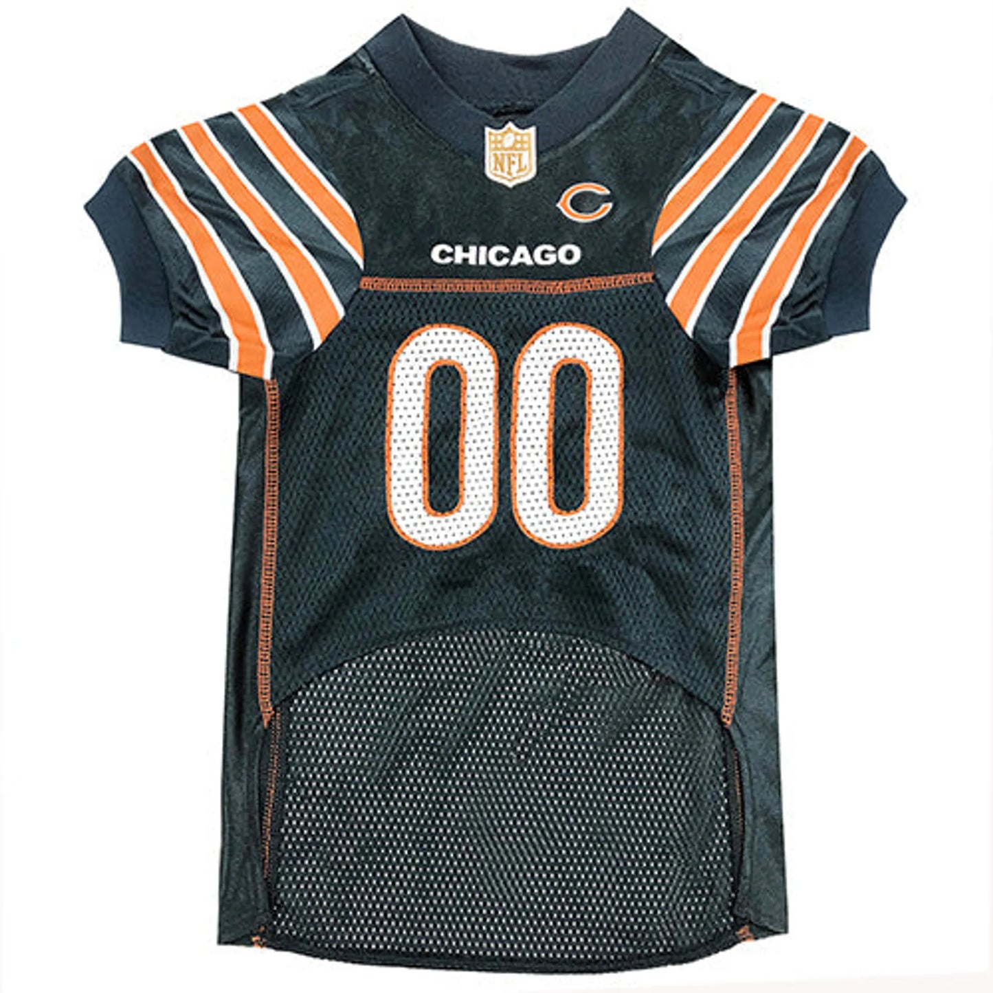 Chicago Bears Pet Striped Jersey - Your Pet Connection