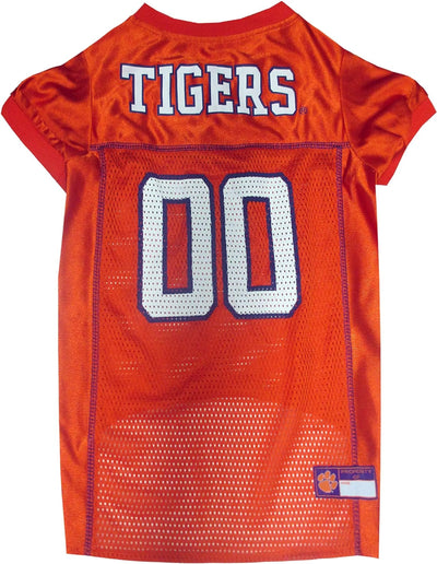 Clemson NCAA Mesh Dog Jersey by Pets First