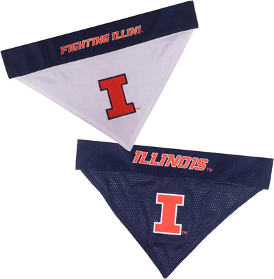 Illinois Reversible Bandana - Your Pet Connection