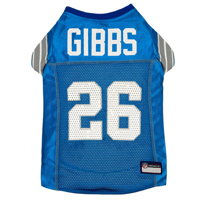 Detroit NFL Jahmyr Gibbs Pet Jersey by Pets First