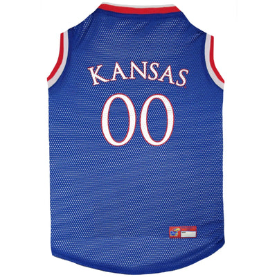 Kansas Basketball Jersey - Your Pet Connection