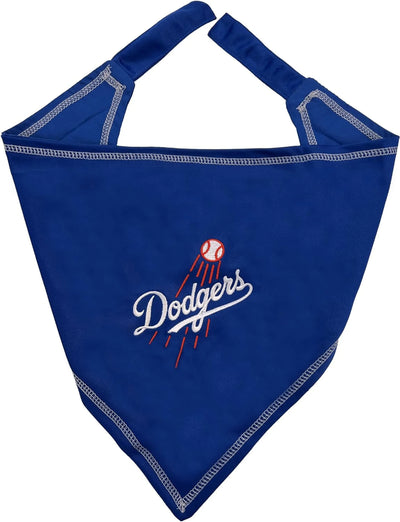 LA Dodgers Tie Around Bandana - Your Pet Connection