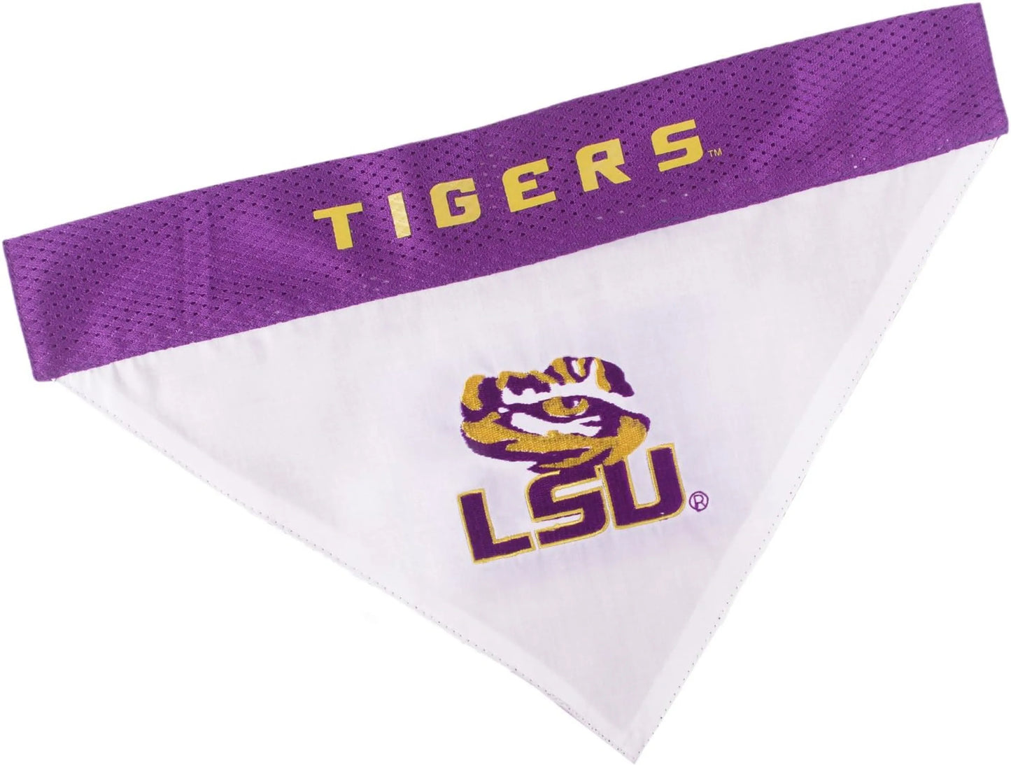 Louisiana State Reversible Bandana - Your Pet Connection