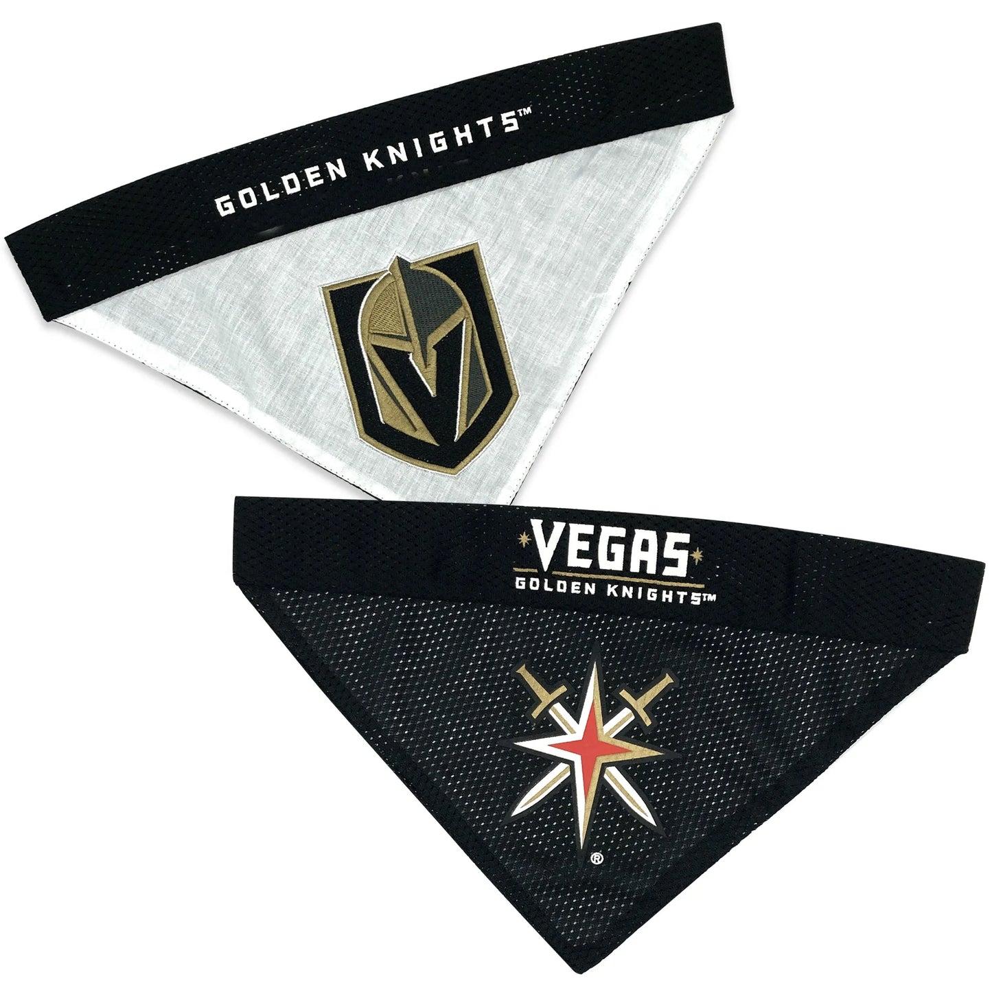 Vegas Golden Knights Reversible Bandana - Your Pet Connection