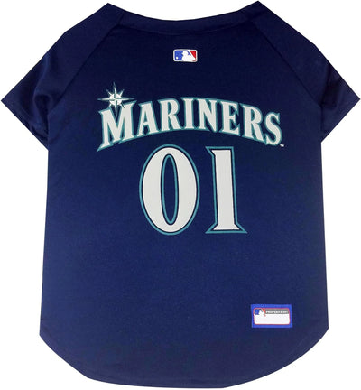 Seattle Mariners MLB Dog Jersey by Pets First