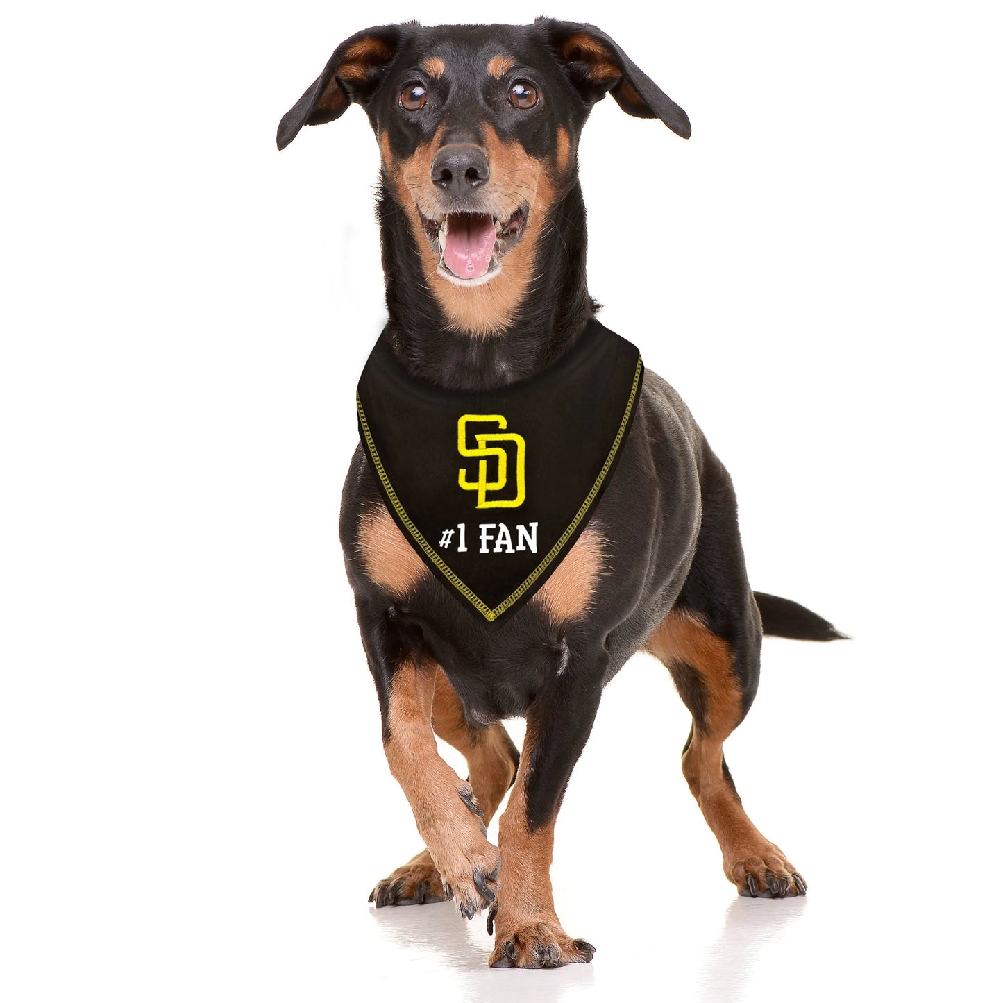 SAN DIEGO PADRES TIE AROUND BANDANA - Your Pet Connection