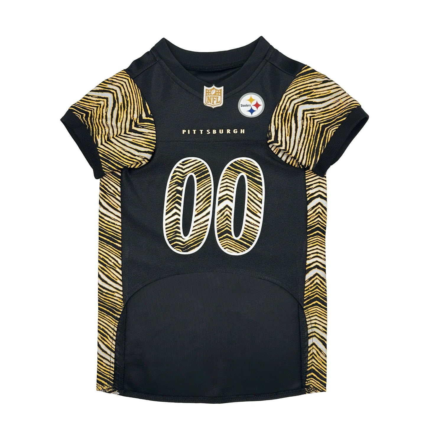 Pittsburgh Steelers Zubaz Pet Jersey - Your Pet Connection