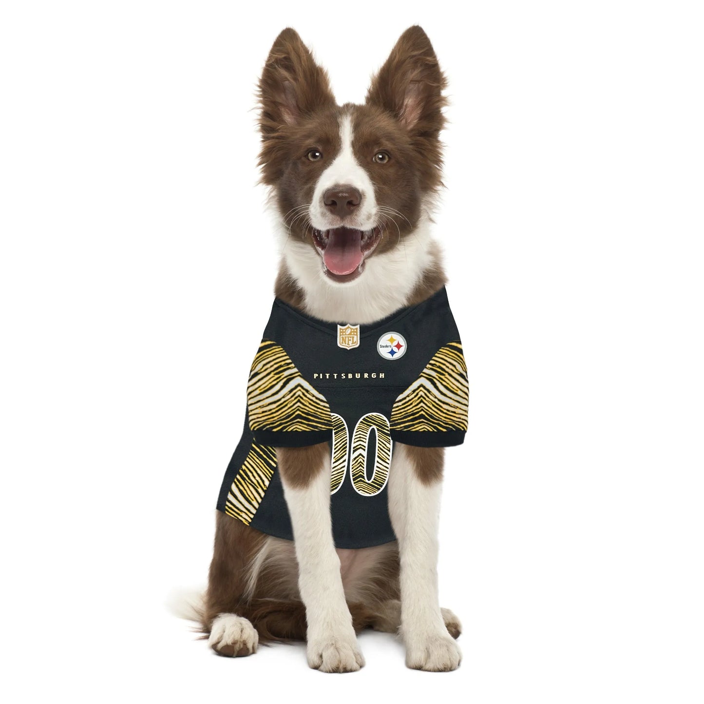 Pittsburgh Steelers Zubaz Pet Jersey - Your Pet Connection